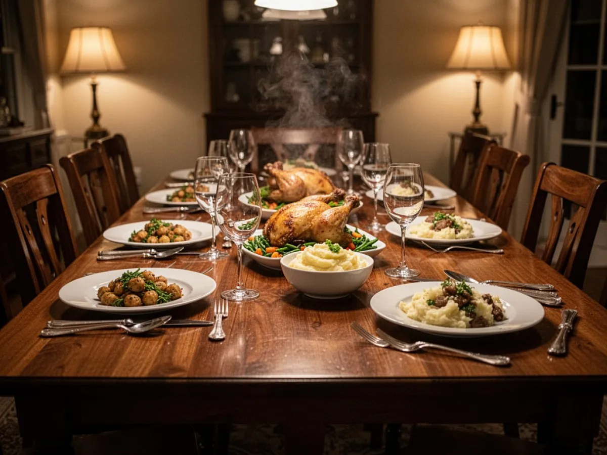 Signification de rêver de Dîner pour la vie quotidienne, l'amour et le travail