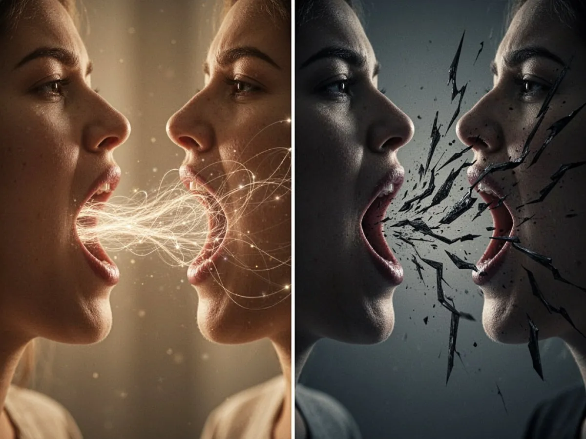 Interprétation détaillée des rêves : Différents scénarios avec Discours dans le rêve