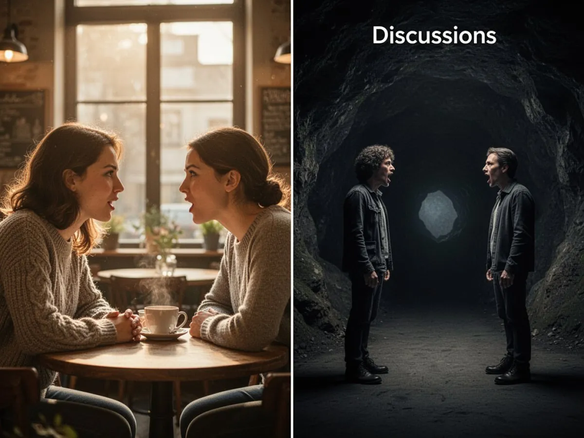 Interprétation détaillée des rêves : Différents scénarios avec Discussions dans le rêve