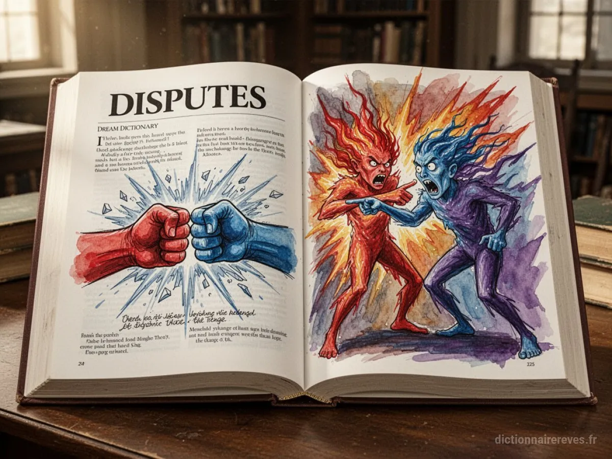 Signification générale : le symbole du rêve Disputes - Archétypes et symbolisme