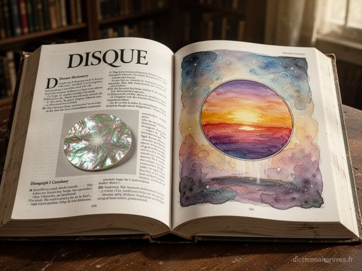 Signification générale : le symbole du rêve Disque - Archétypes et symbolisme