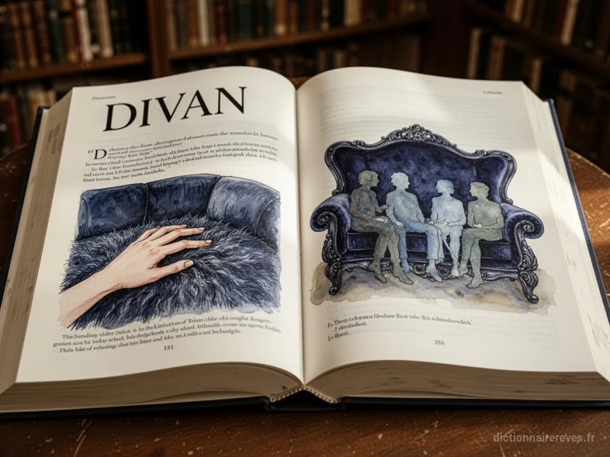 Signification générale : le symbole du rêve Divan - Archétypes et symbolisme