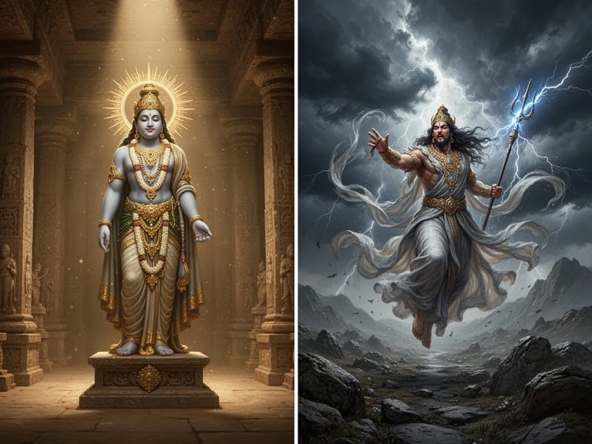 Interprétation détaillée des rêves : Différents scénarios avec Divinités dans le rêve