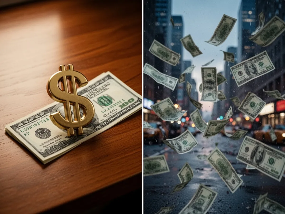 Interprétation détaillée des rêves : Différents scénarios avec Dollar dans le rêve