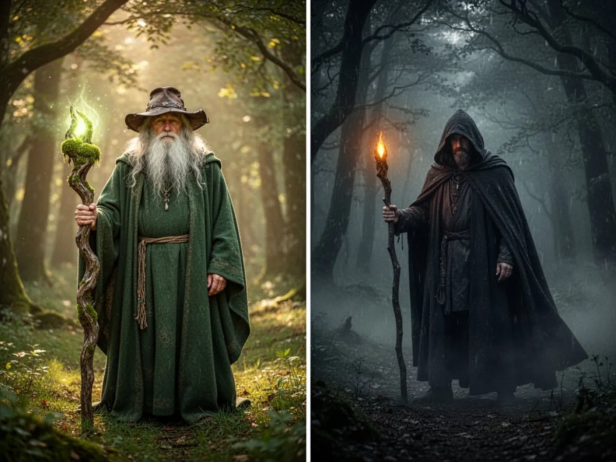 Interprétation détaillée des rêves : Différents scénarios avec Druide dans le rêve