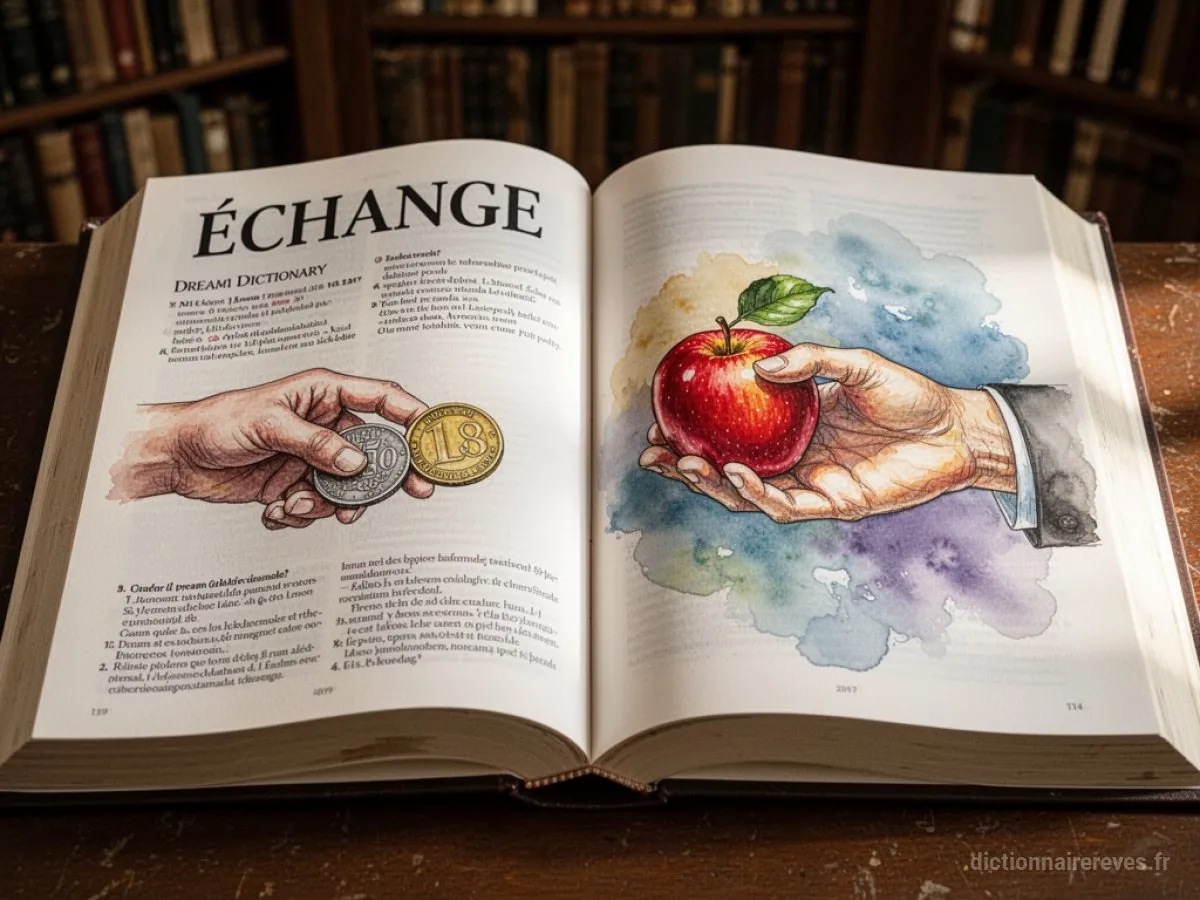 Signification générale : le symbole du rêve Échange - Archétypes et symbolisme