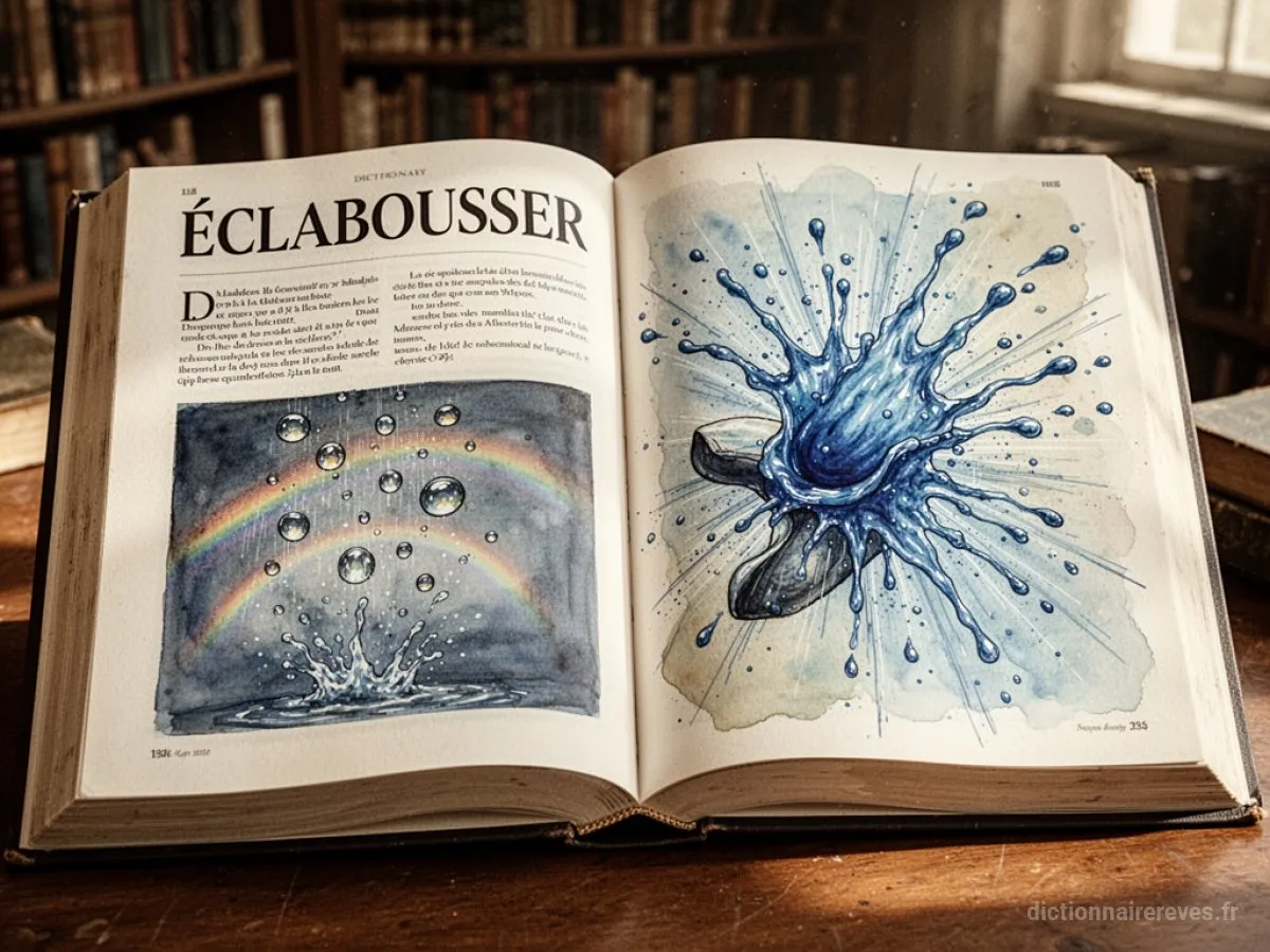 Signification générale : le symbole du rêve Éclabousser - Archétypes et symbolisme