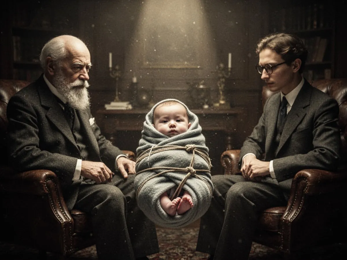 Interprétation psychologique des rêves : Emmailloter selon Sigmund Freud et Carl Jung