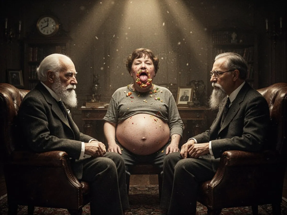 Interprétation psychologique des rêves : Empiffrer selon Sigmund Freud et Carl Jung