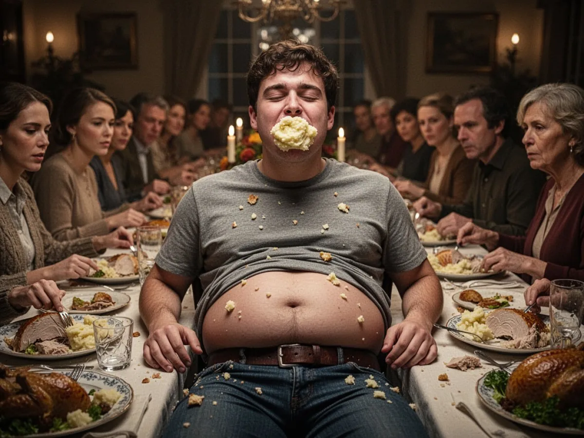 Signification de rêver d'Empiffrer pour la vie quotidienne, l'amour et le travail