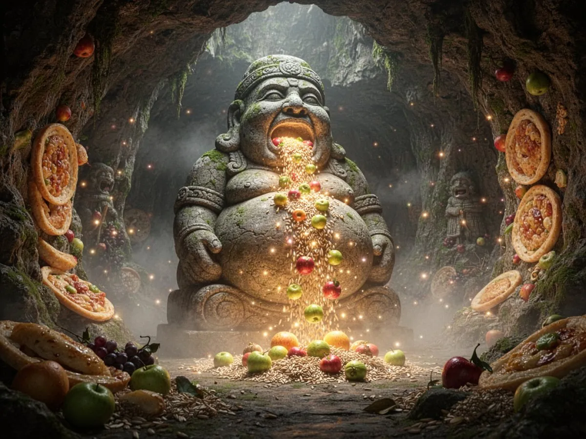 Signification spirituelle et symbolisme culturel : Empiffrer dans l'interprétation des rêves