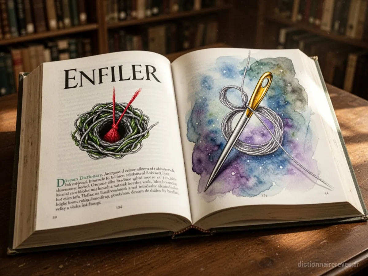Signification générale : le symbole du rêve Enfiler - Archétypes et symbolisme