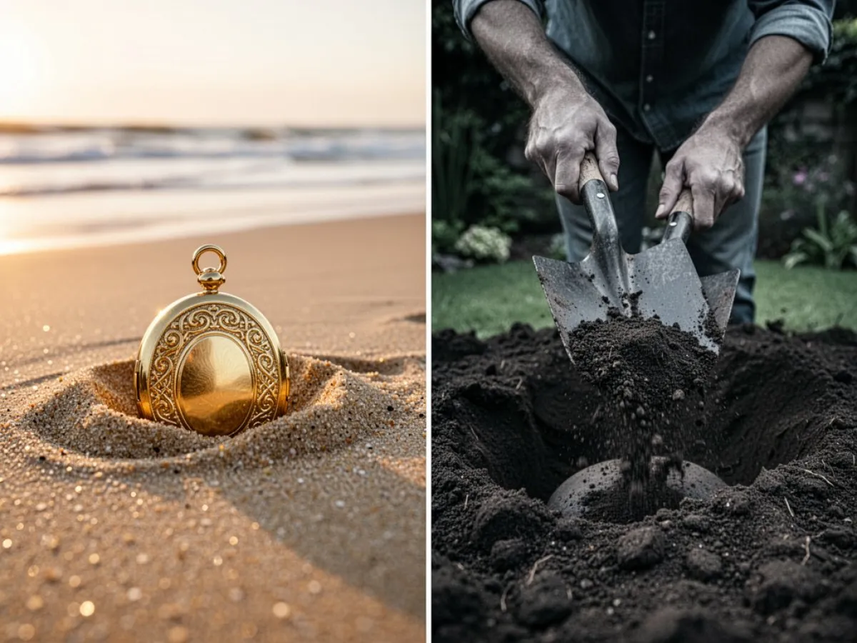 Interprétation détaillée des rêves : Différents scénarios avec Enfouir dans le rêve