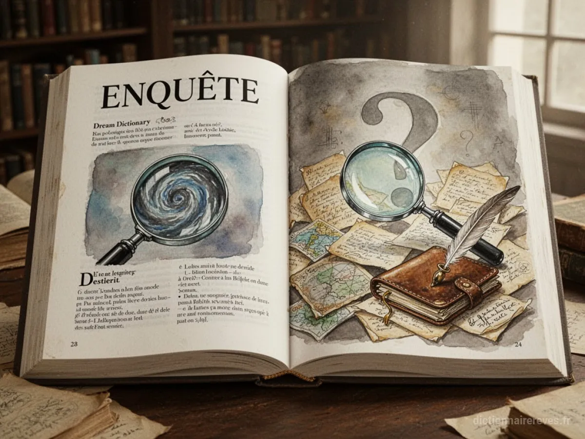 Signification générale : le symbole du rêve Enquête - Archétypes et symbolisme