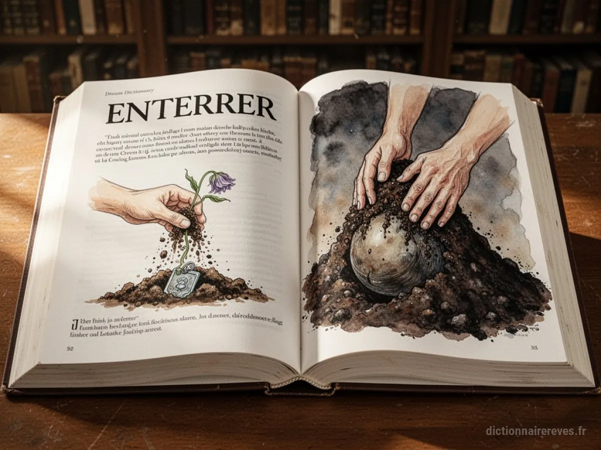 Signification générale : le symbole du rêve Enterrer - Archétypes et symbolisme