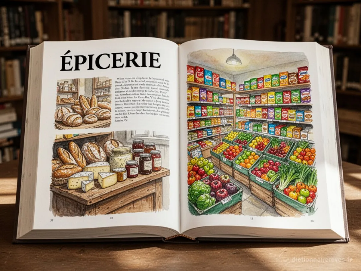 Signification générale : le symbole du rêve Épicerie - Archétypes et symbolisme