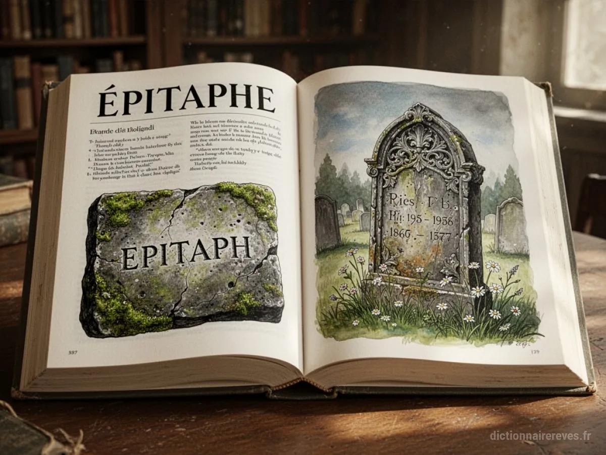 Signification générale : le symbole du rêve Épitaphe - Archétypes et symbolisme