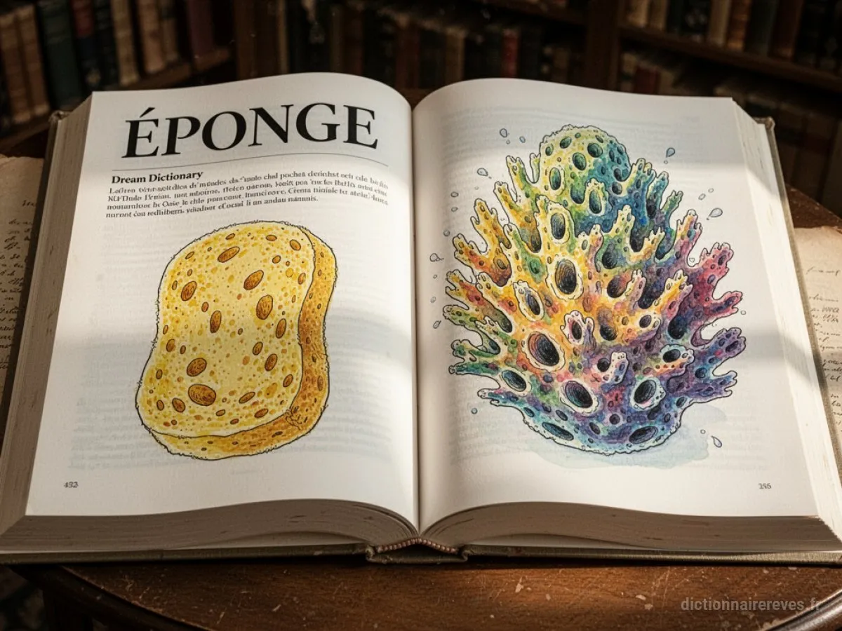 Signification générale : le symbole du rêve Éponge - Archétypes et symbolisme