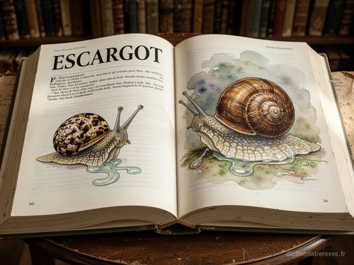 Signification générale : le symbole du rêve Escargot - Archétypes et symbolisme