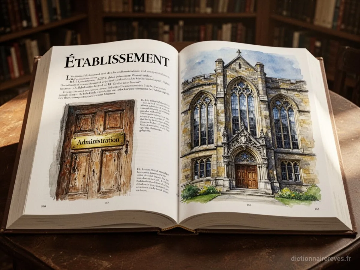 Signification générale : le symbole du rêve Établissement - Archétypes et symbolisme