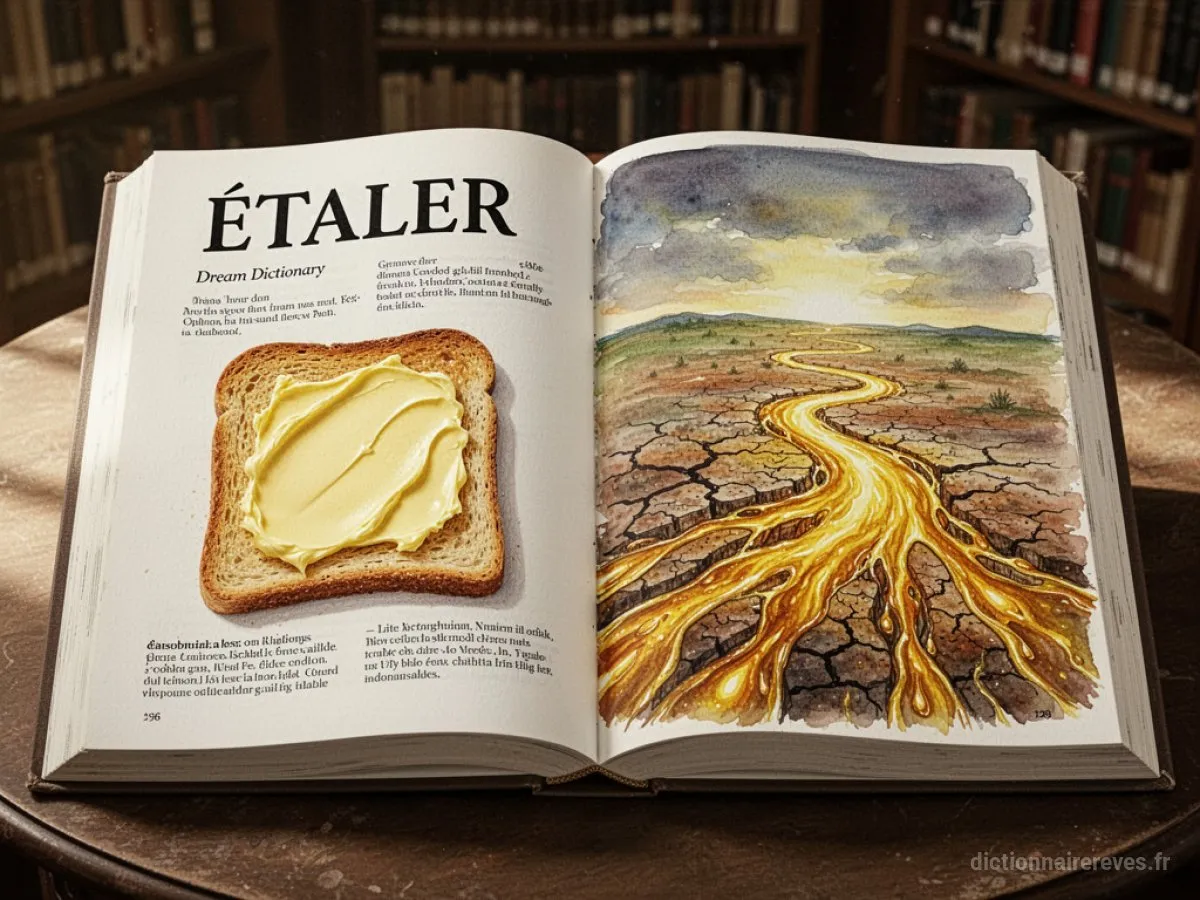 Signification générale : le symbole du rêve Étaler - Archétypes et symbolisme