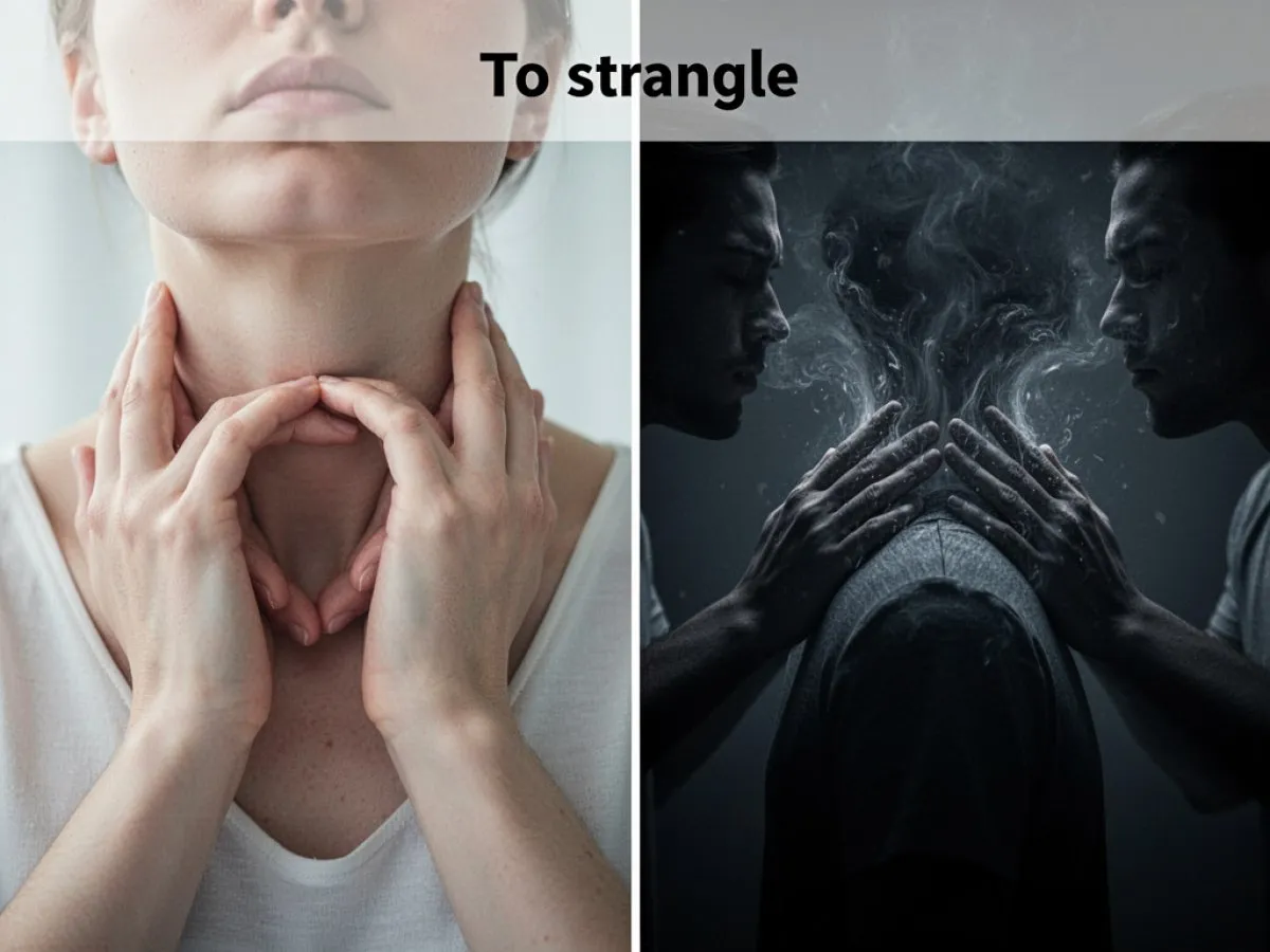 Interprétation détaillée des rêves : Différents scénarios avec Étrangler dans le rêve