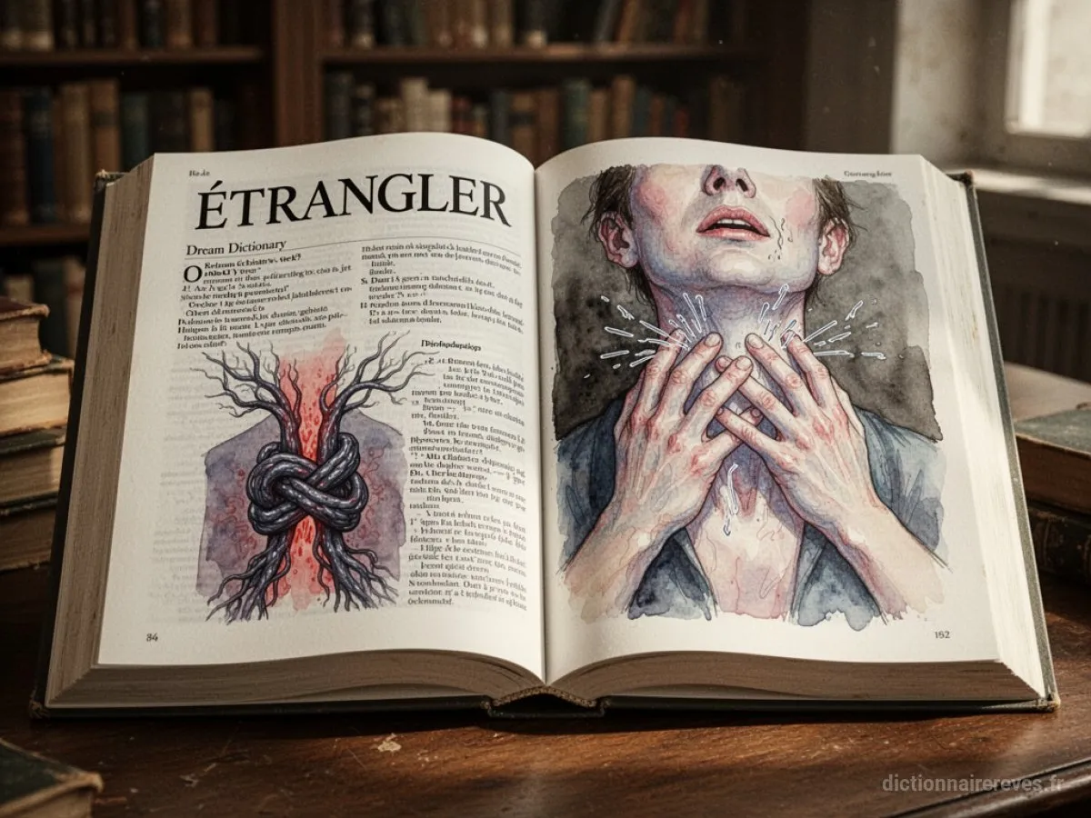 Signification générale : le symbole du rêve Étrangler - Archétypes et symbolisme