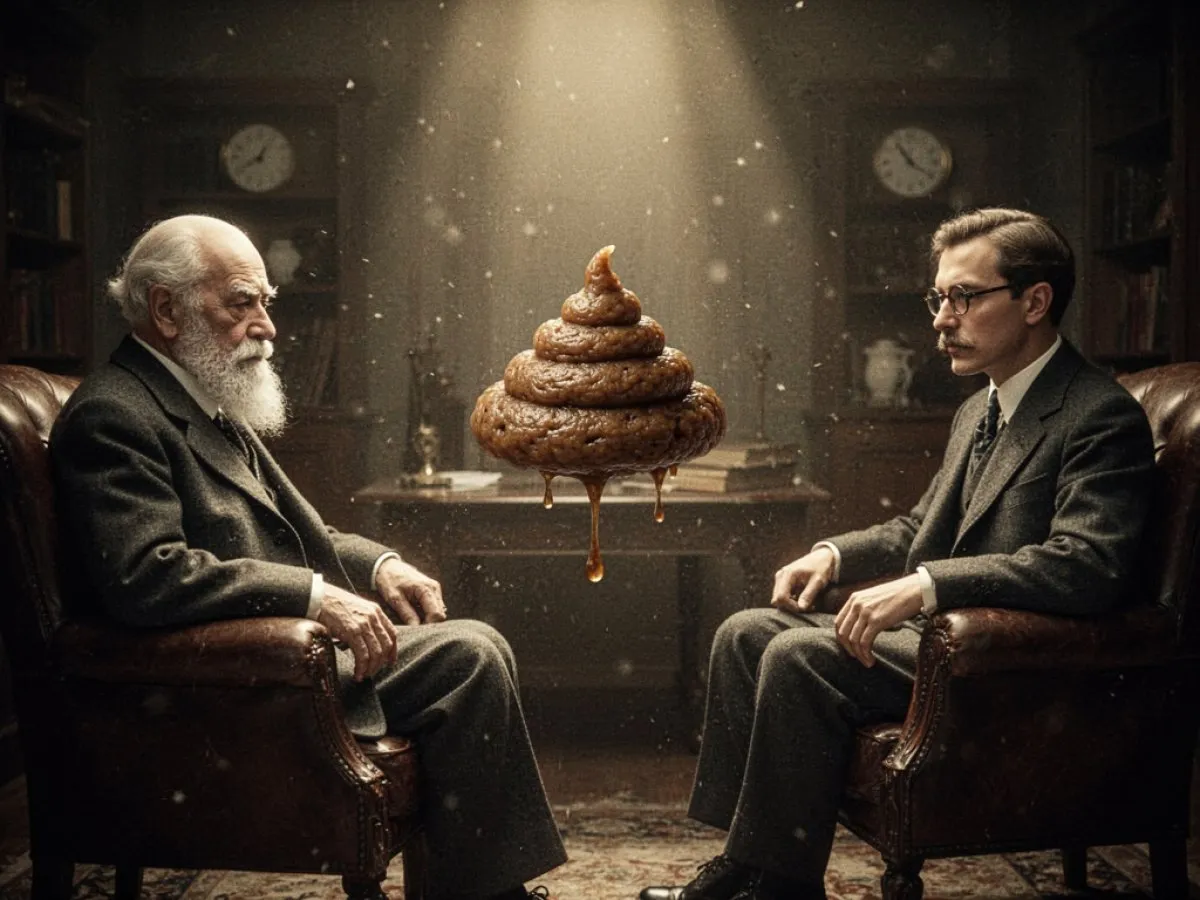 Interprétation psychologique des rêves : Excréments selon Sigmund Freud et Carl Jung