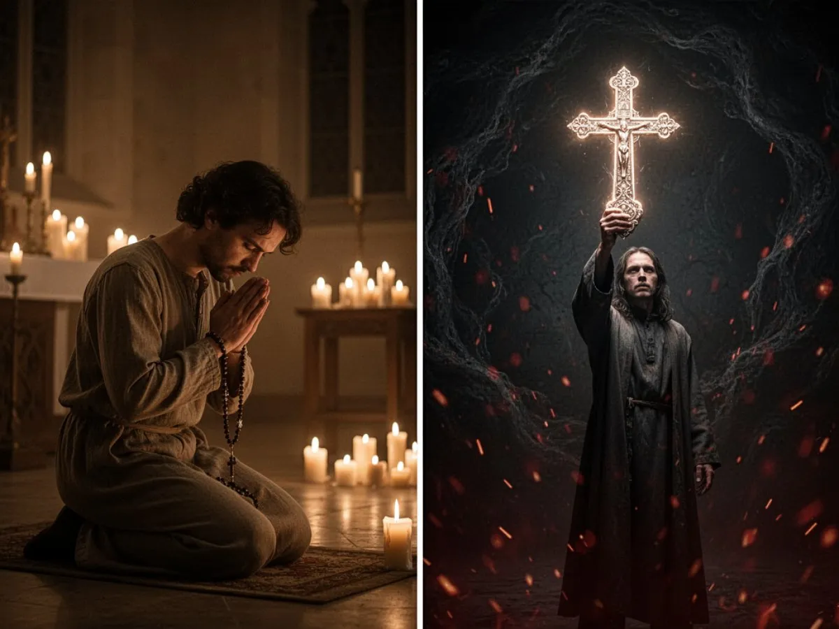 Interprétation détaillée des rêves : Différents scénarios avec Exorcisme dans le rêve