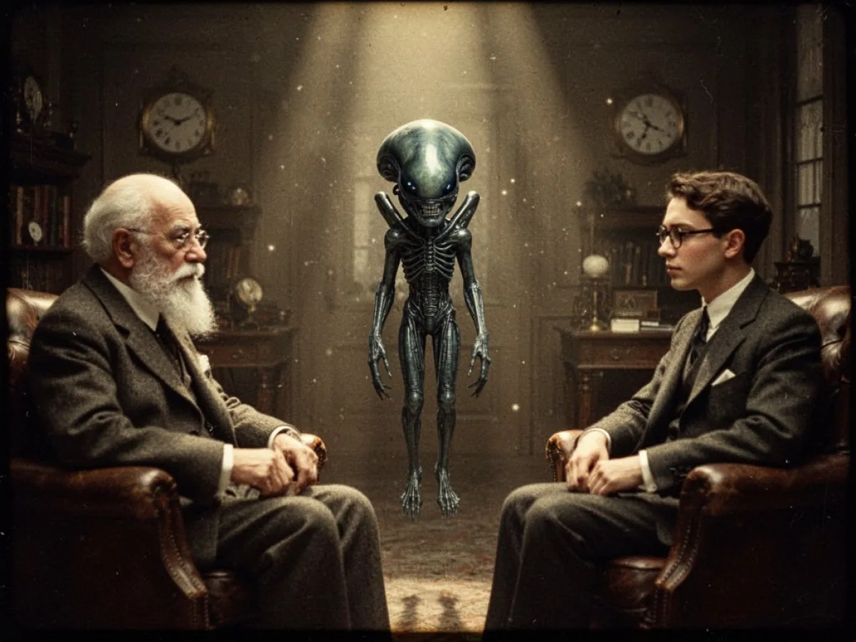 Interprétation psychologique des rêves : Extra-Terrestre selon Sigmund Freud et Carl Jung