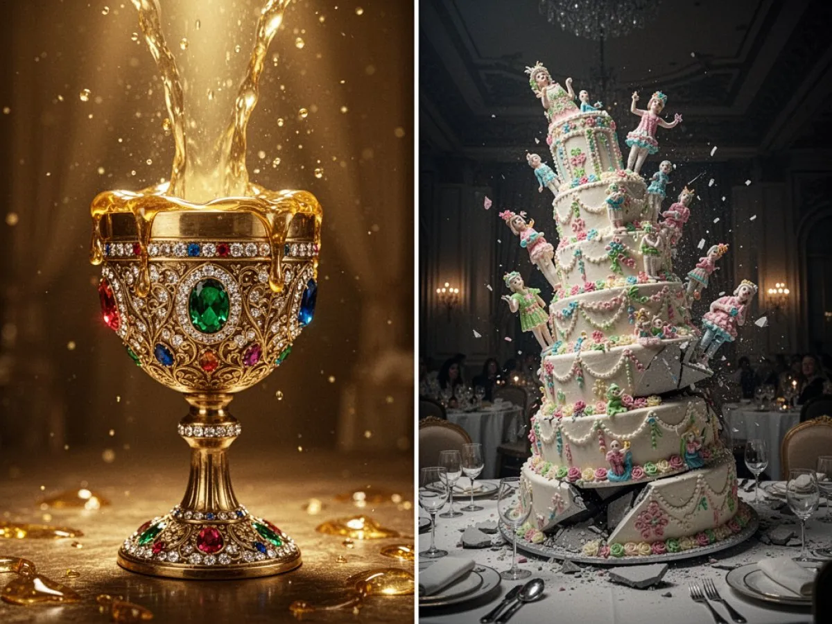Interprétation détaillée des rêves : Différents scénarios avec Extravagant dans le rêve