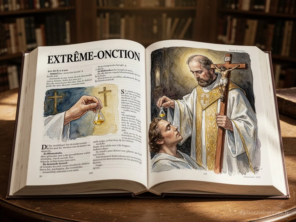 Signification générale : le symbole du rêve Extrême-Onction - Archétypes et symbolisme