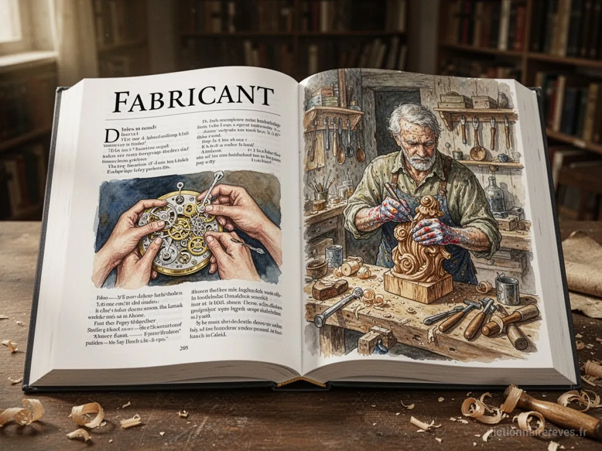 Signification générale : le symbole du rêve Fabricant - Archétypes et symbolisme