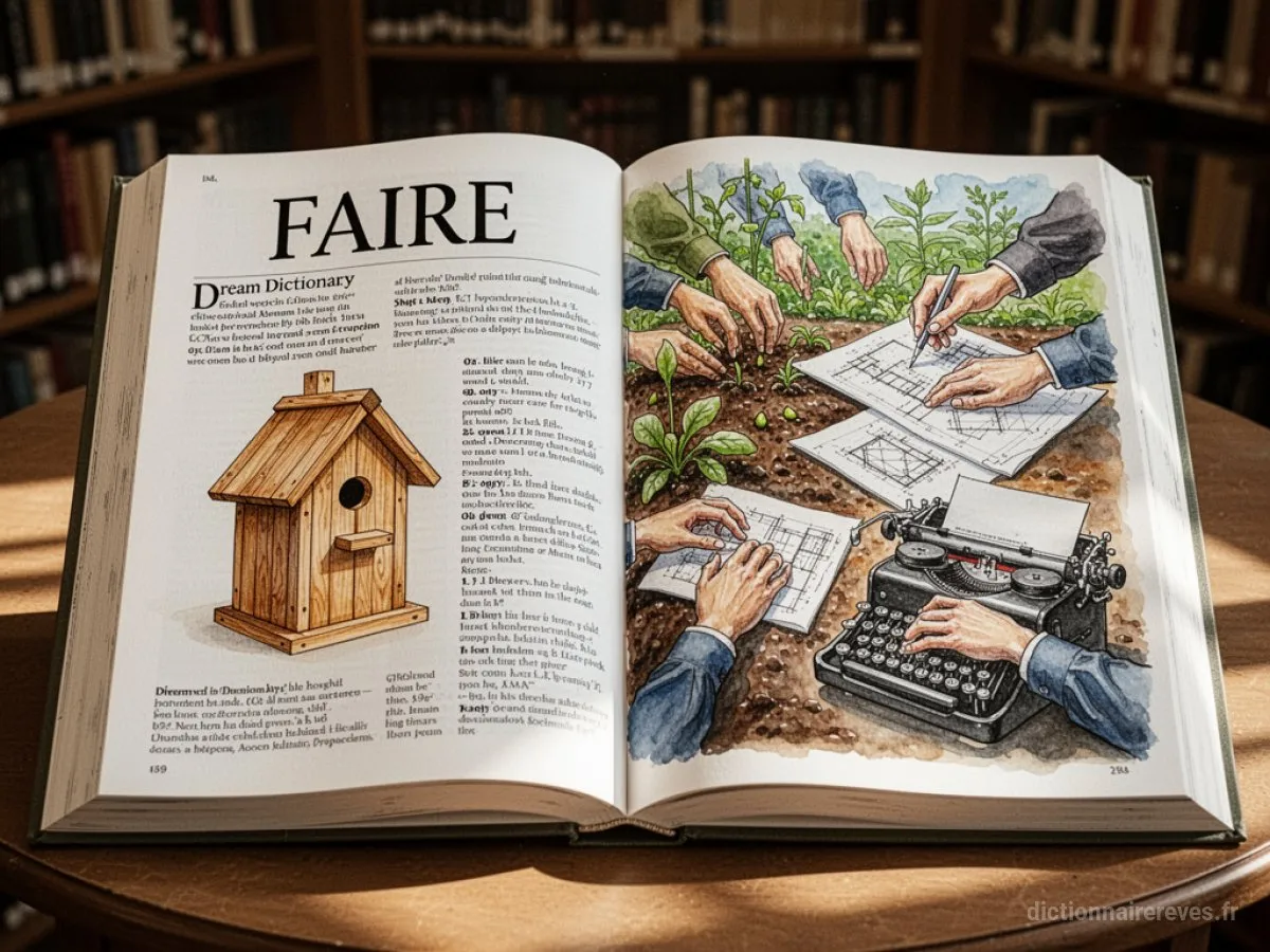 Signification générale : le symbole du rêve Faire - Archétypes et symbolisme