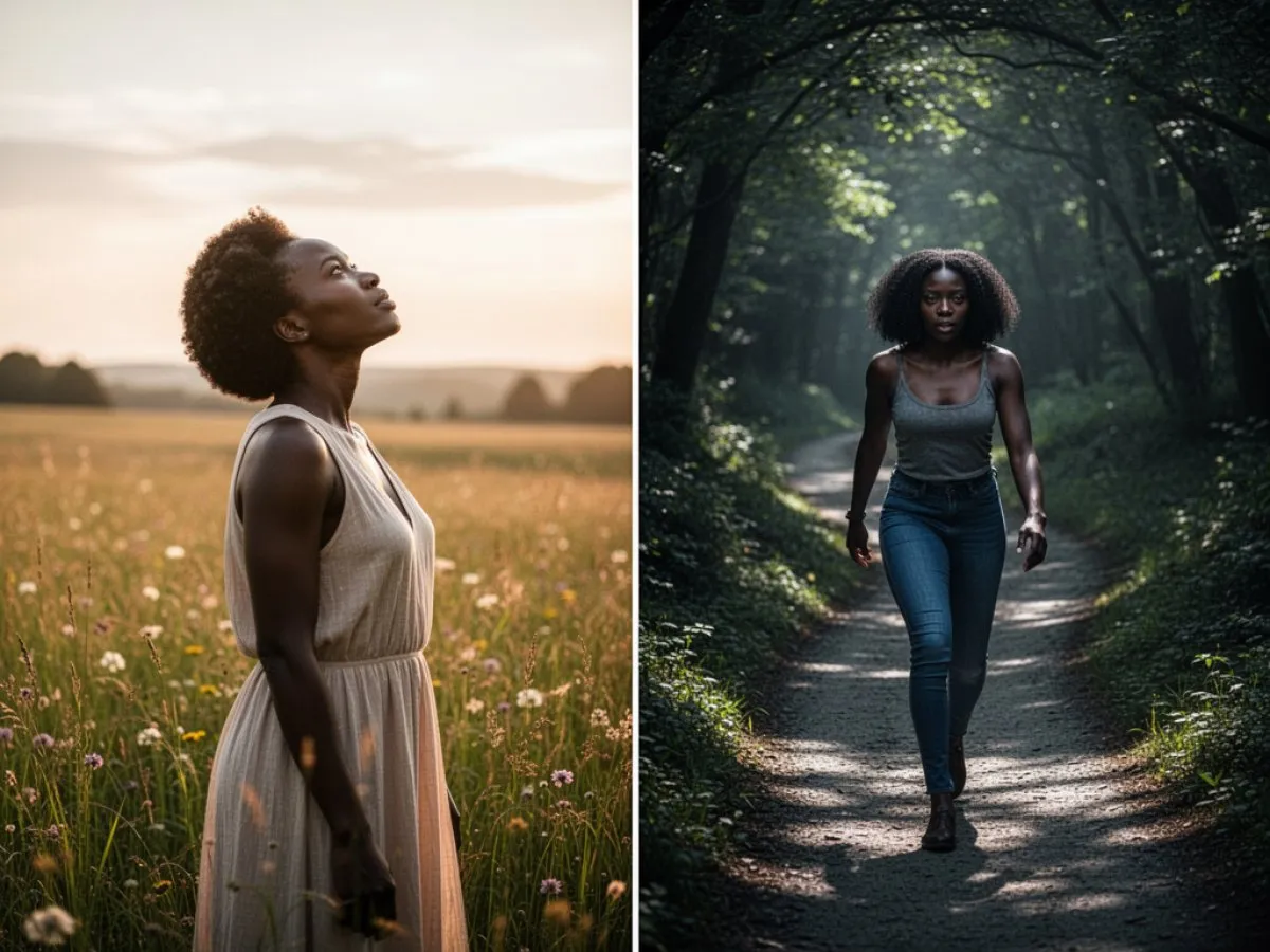 Interprétation détaillée des rêves : Différents scénarios avec Femme Noire dans le rêve