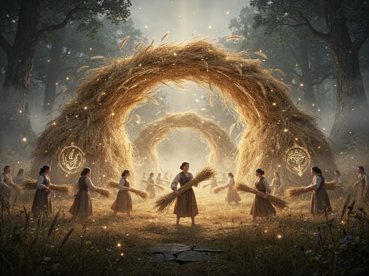 Signification spirituelle et symbolisme culturel : Fenaison dans l'interprétation des rêves
