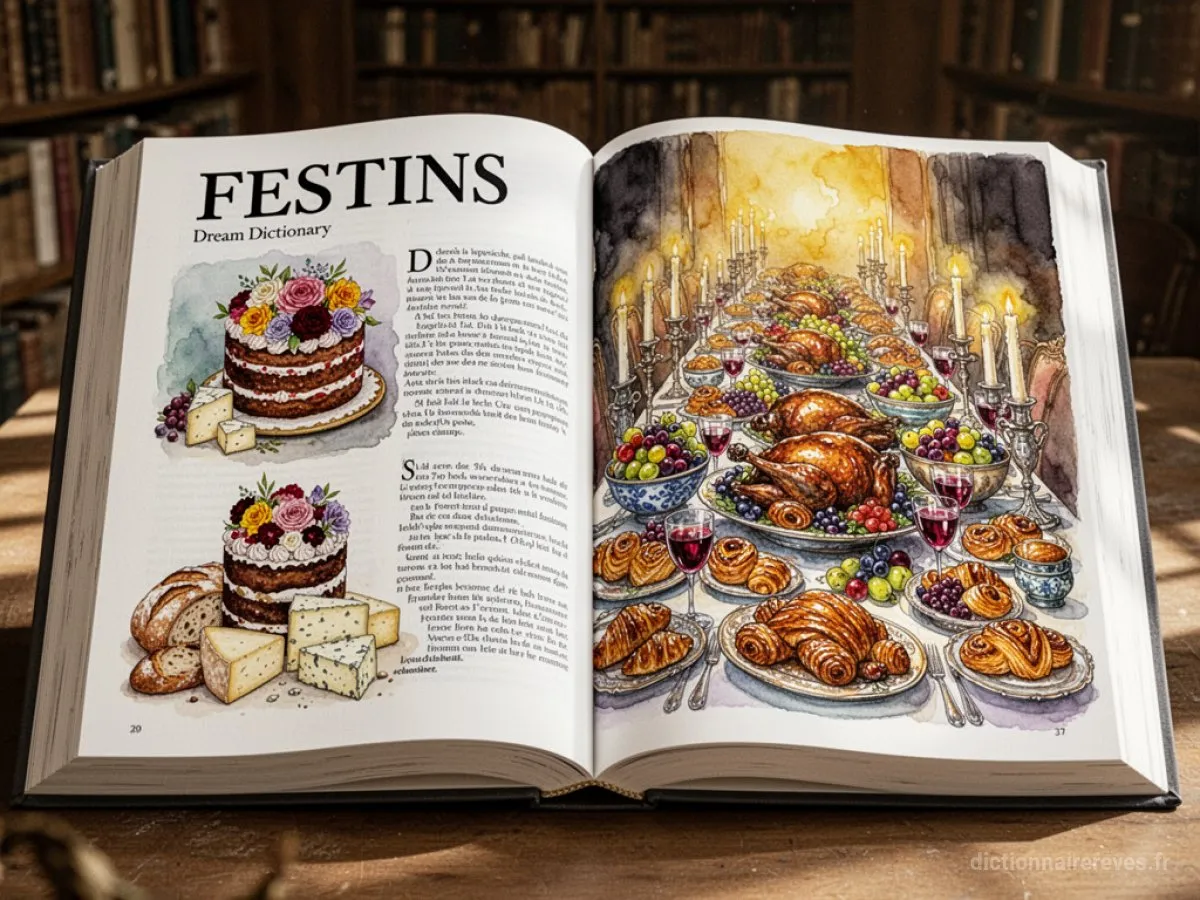 Signification générale : le symbole du rêve Festins - Archétypes et symbolisme