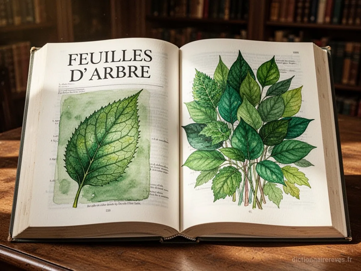 Signification générale : le symbole du rêve Feuilles D Arbre - Archétypes et symbolisme