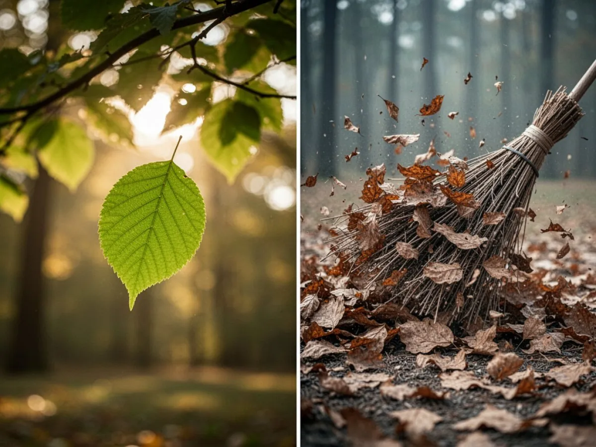 Interprétation détaillée des rêves : Différents scénarios avec Feuilles dans le rêve