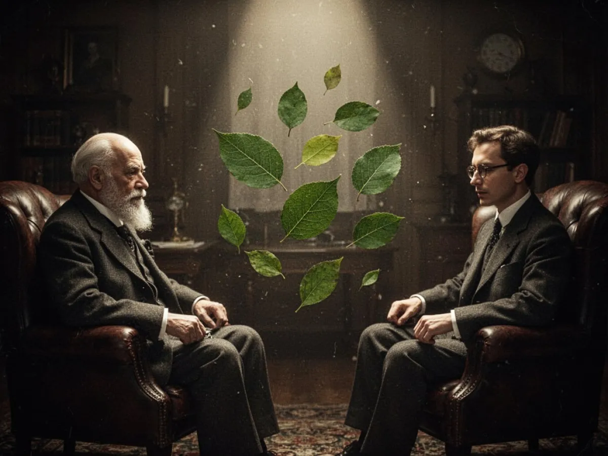 Interprétation psychologique des rêves : Feuilles selon Sigmund Freud et Carl Jung