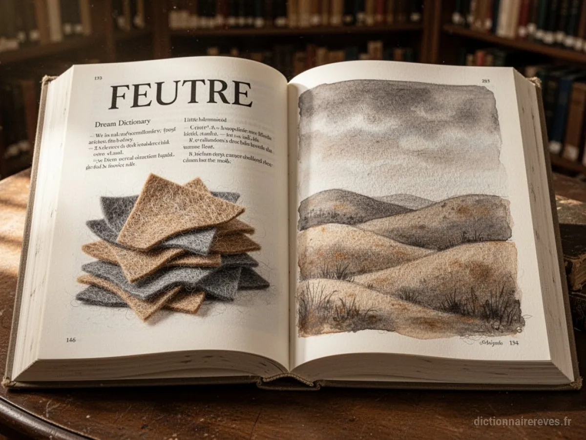 Signification générale : le symbole du rêve Feutre - Archétypes et symbolisme