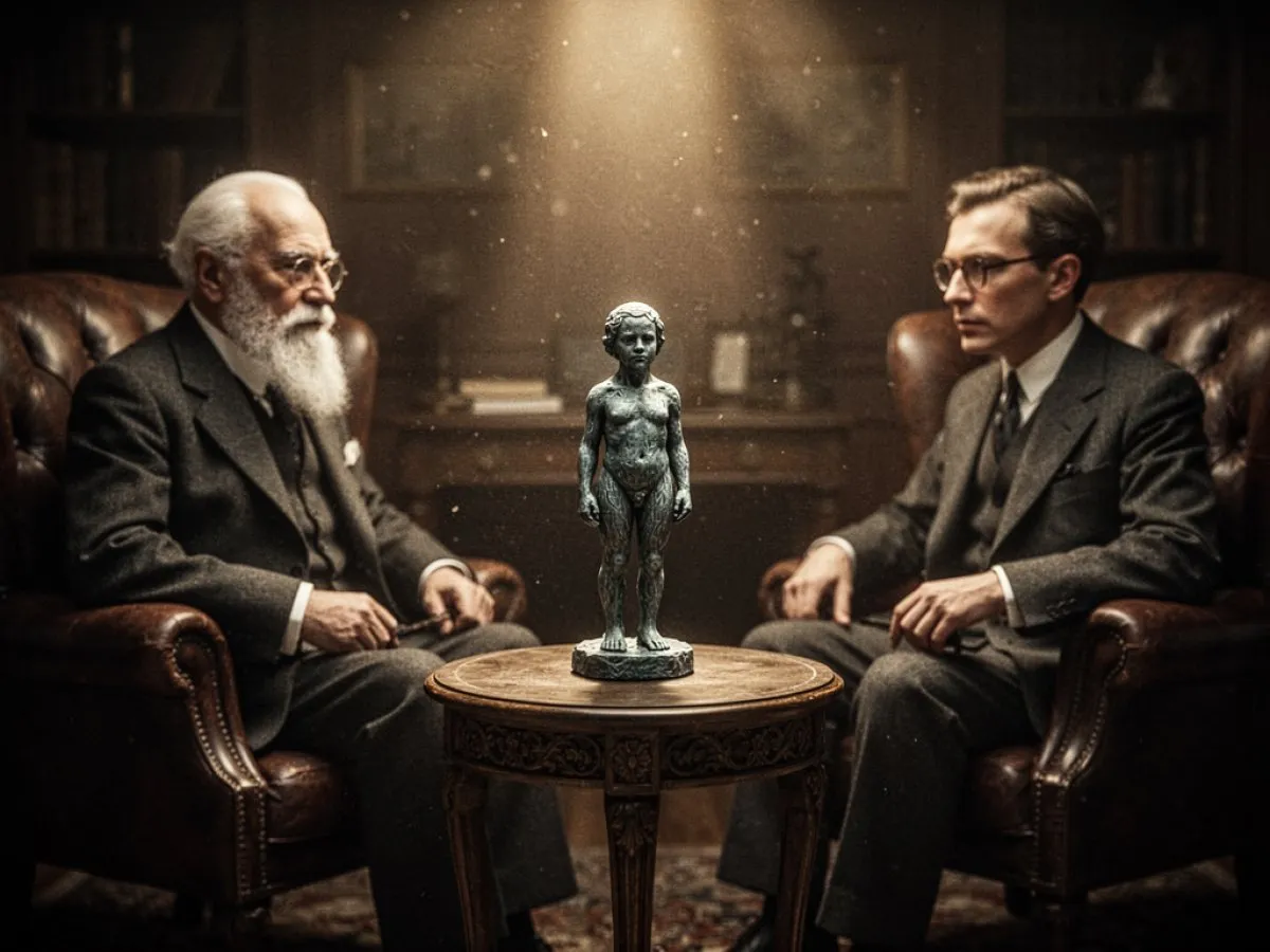 Interprétation psychologique des rêves : Figurine selon Sigmund Freud et Carl Jung