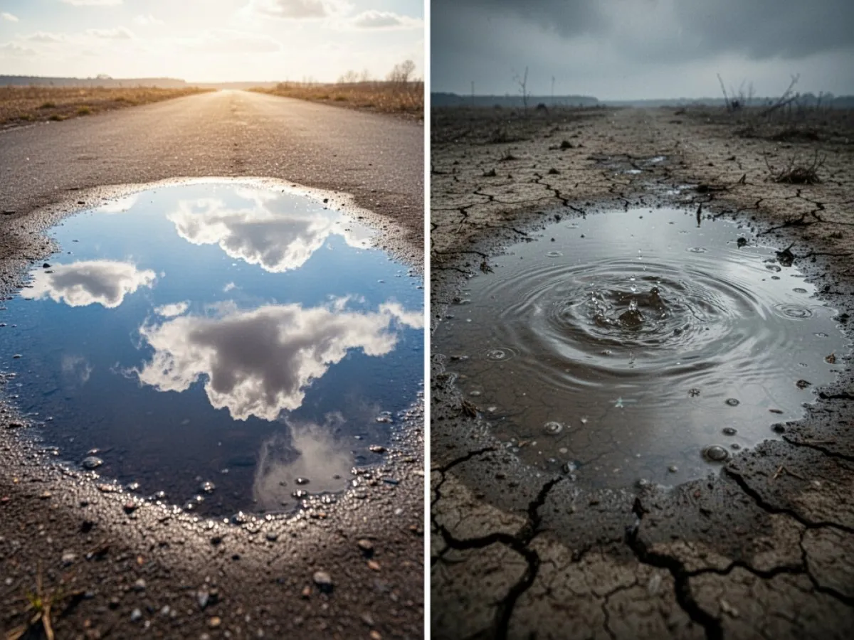 Interprétation détaillée des rêves : Différents scénarios avec Flaque dans le rêve