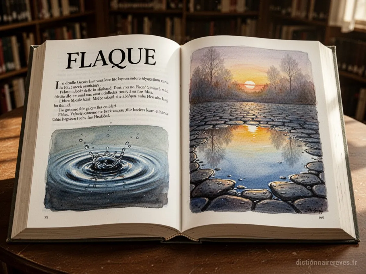 Signification générale : le symbole du rêve Flaque - Archétypes et symbolisme