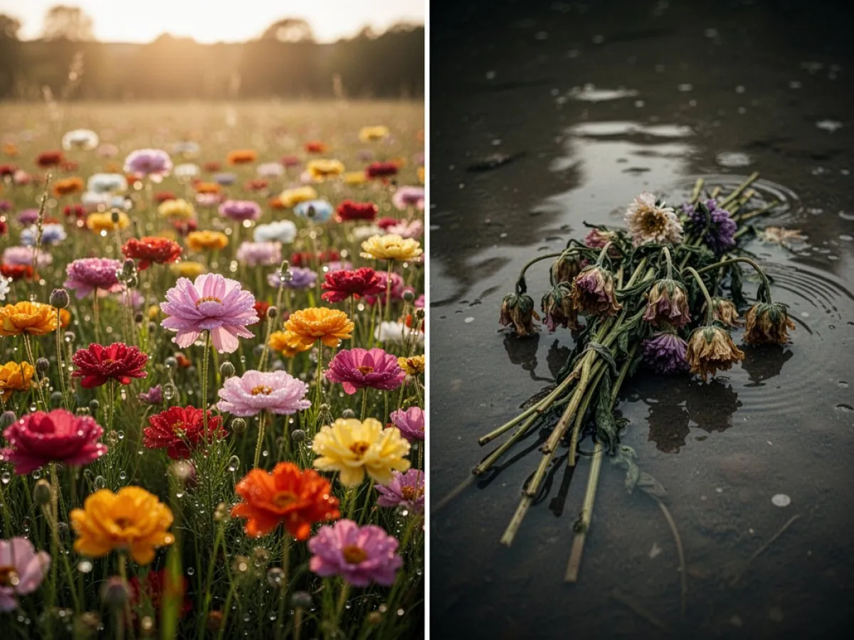 Interprétation détaillée des rêves : Différents scénarios avec Fleurs dans le rêve