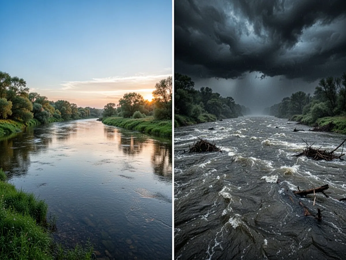 Interprétation détaillée des rêves : Différents scénarios avec Fleuve dans le rêve