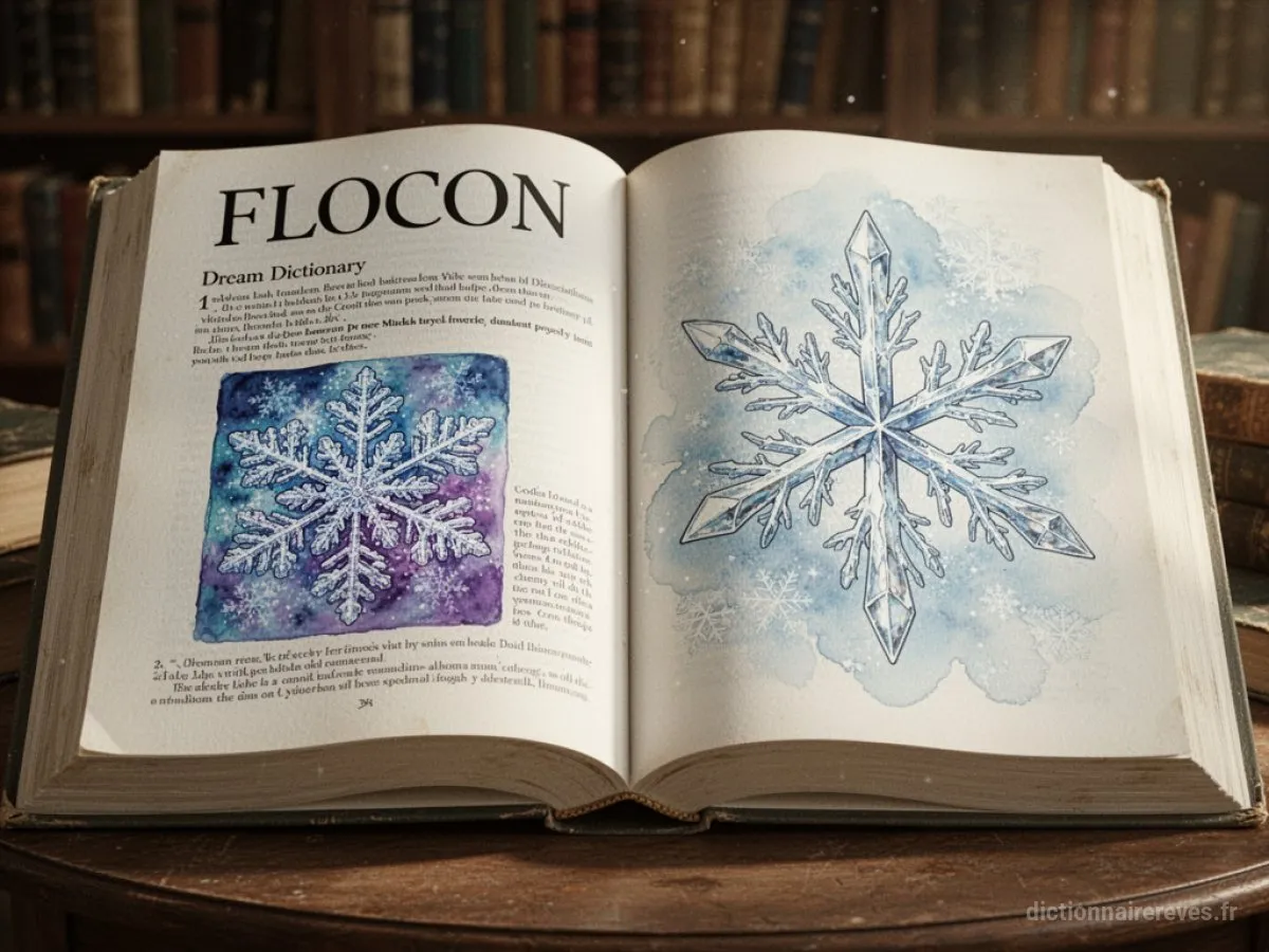 Signification générale : le symbole du rêve Flocon - Archétypes et symbolisme
