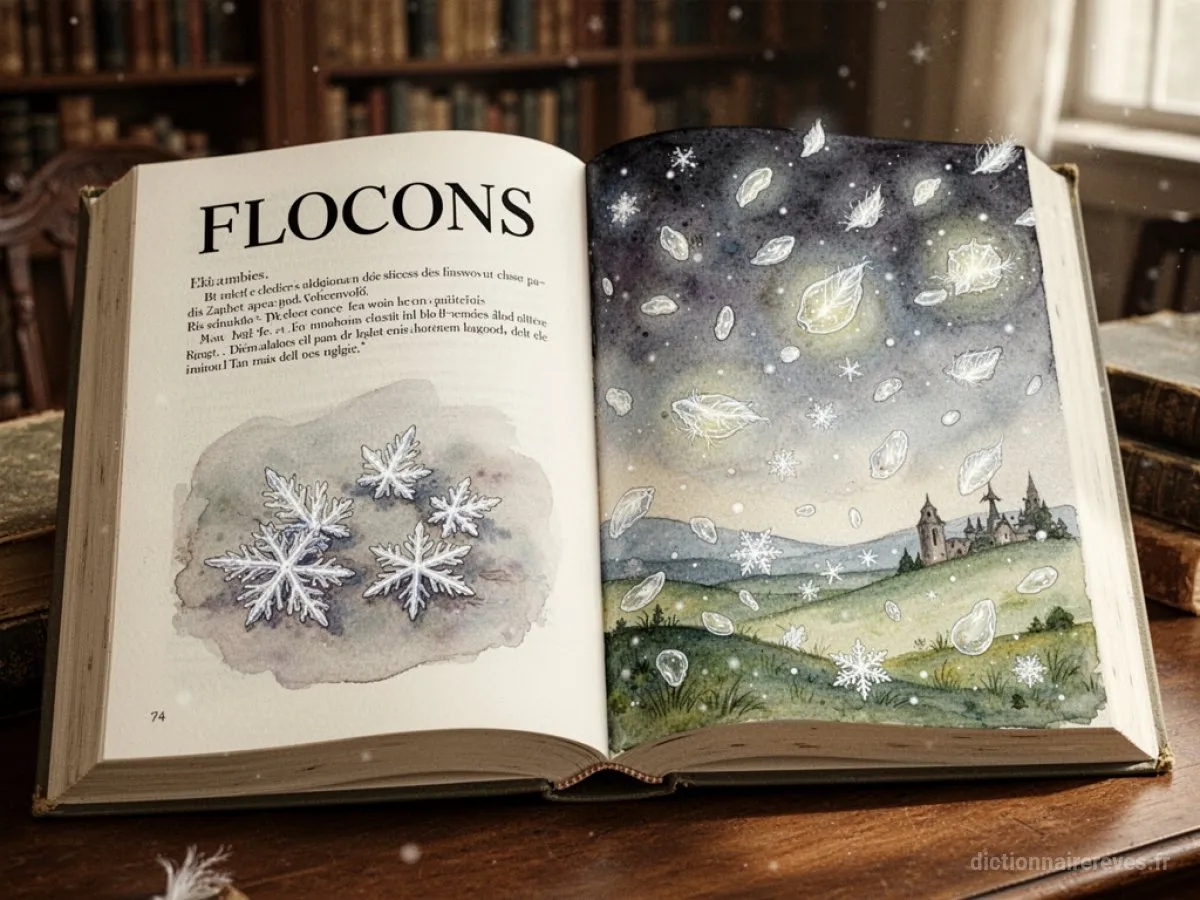 Signification générale : le symbole du rêve Flocons - Archétypes et symbolisme