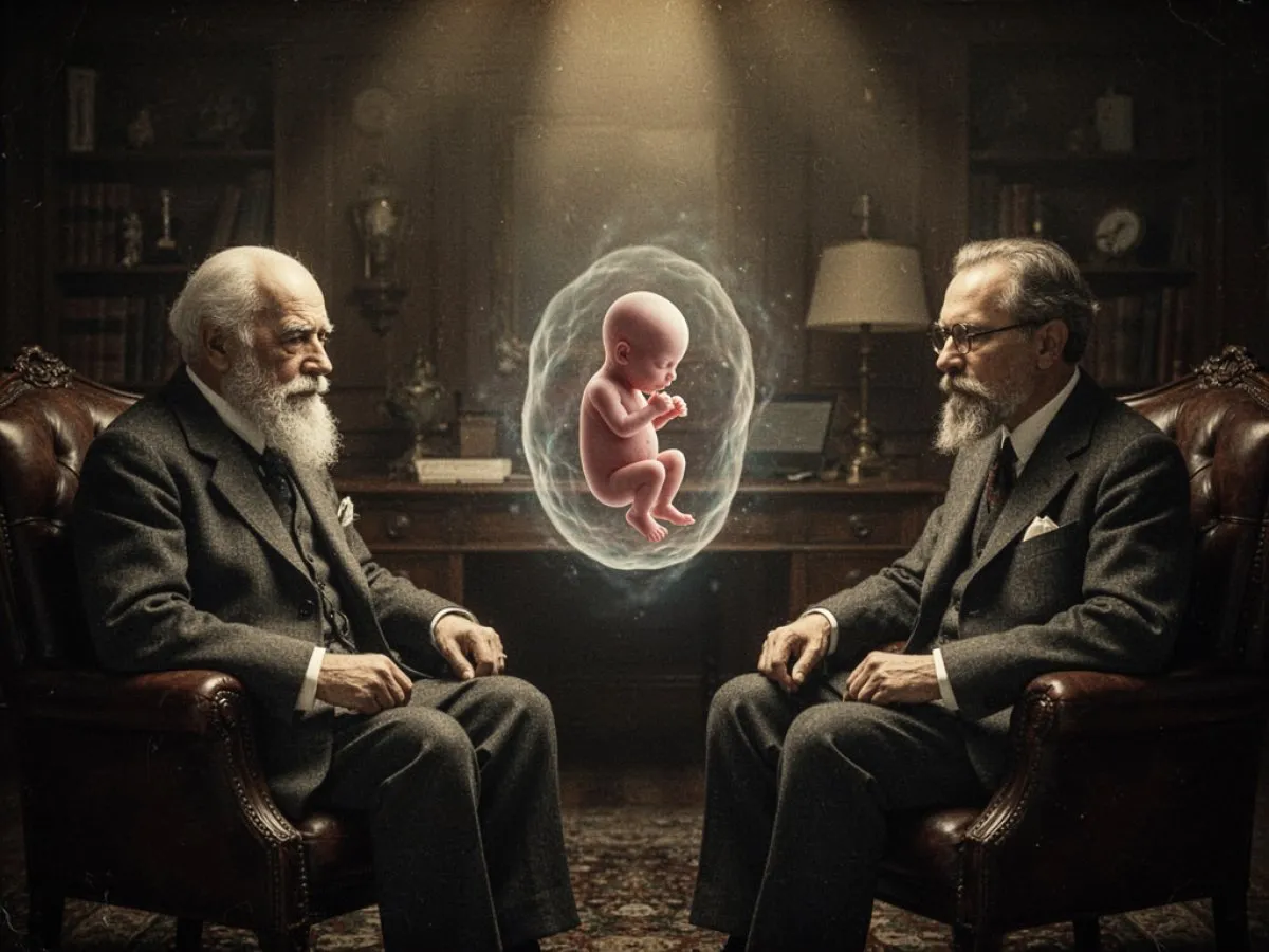 Interprétation psychologique des rêves : Fœtus selon Sigmund Freud et Carl Jung
