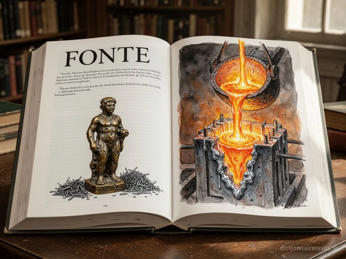 Signification générale : le symbole du rêve Fonte - Archétypes et symbolisme